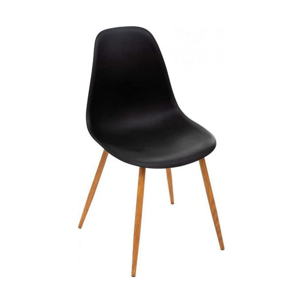 Dining Chair Atmosphera Taho Black polypropylene (47 x 53 x 85 cm)-0