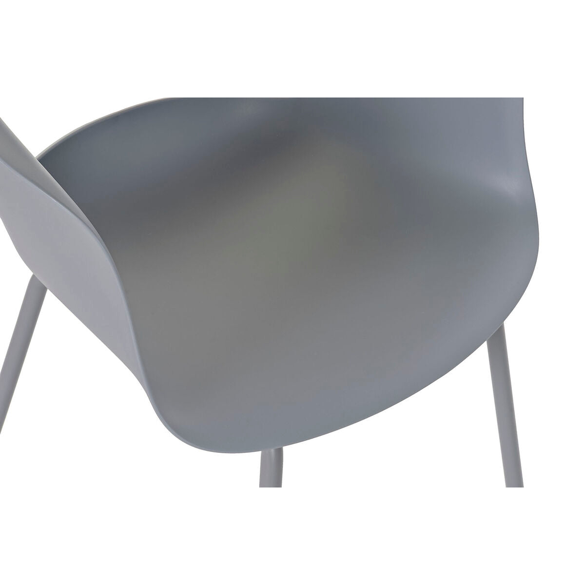 Chair DKD Home Decor Light grey 56 x 54 x 80 cm-1