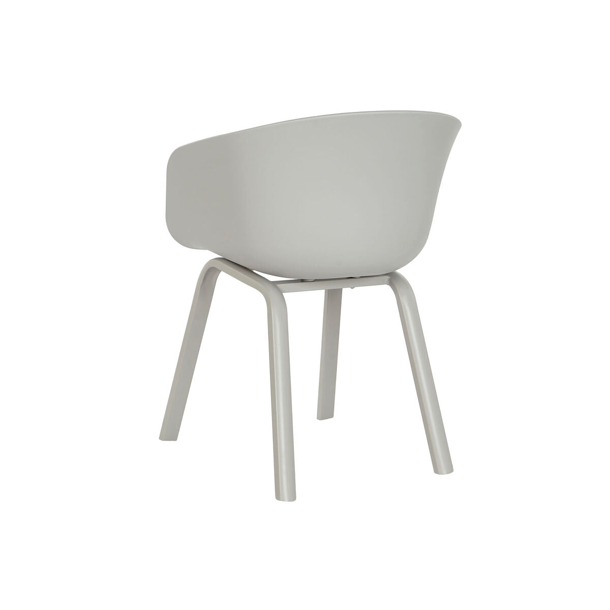 Dining Chair DKD Home Decor Light grey 56 x 58 x 78 cm 60 x 55 x 78 cm-4