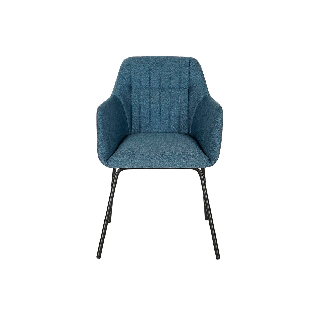 Chair DKD Home Decor Blue Black 59,5 x 60,5 x 78 cm-2