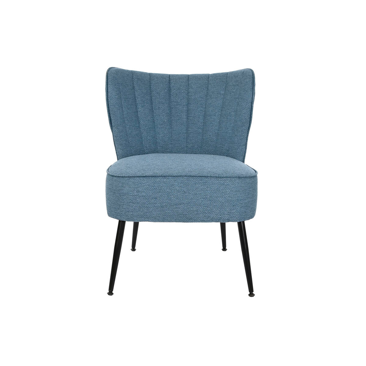 Armchair DKD Home Decor Blue Metal 55 x 64 x 72,5 cm-2