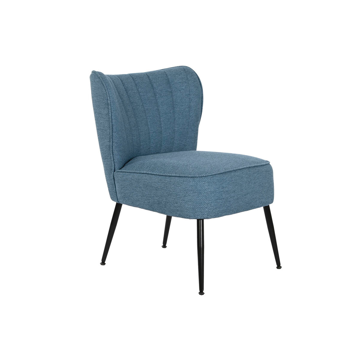 Armchair DKD Home Decor Blue Metal 55 x 64 x 72,5 cm-0